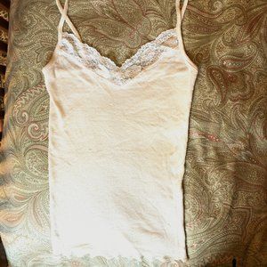 Michael Stars Rib Lace Camisole